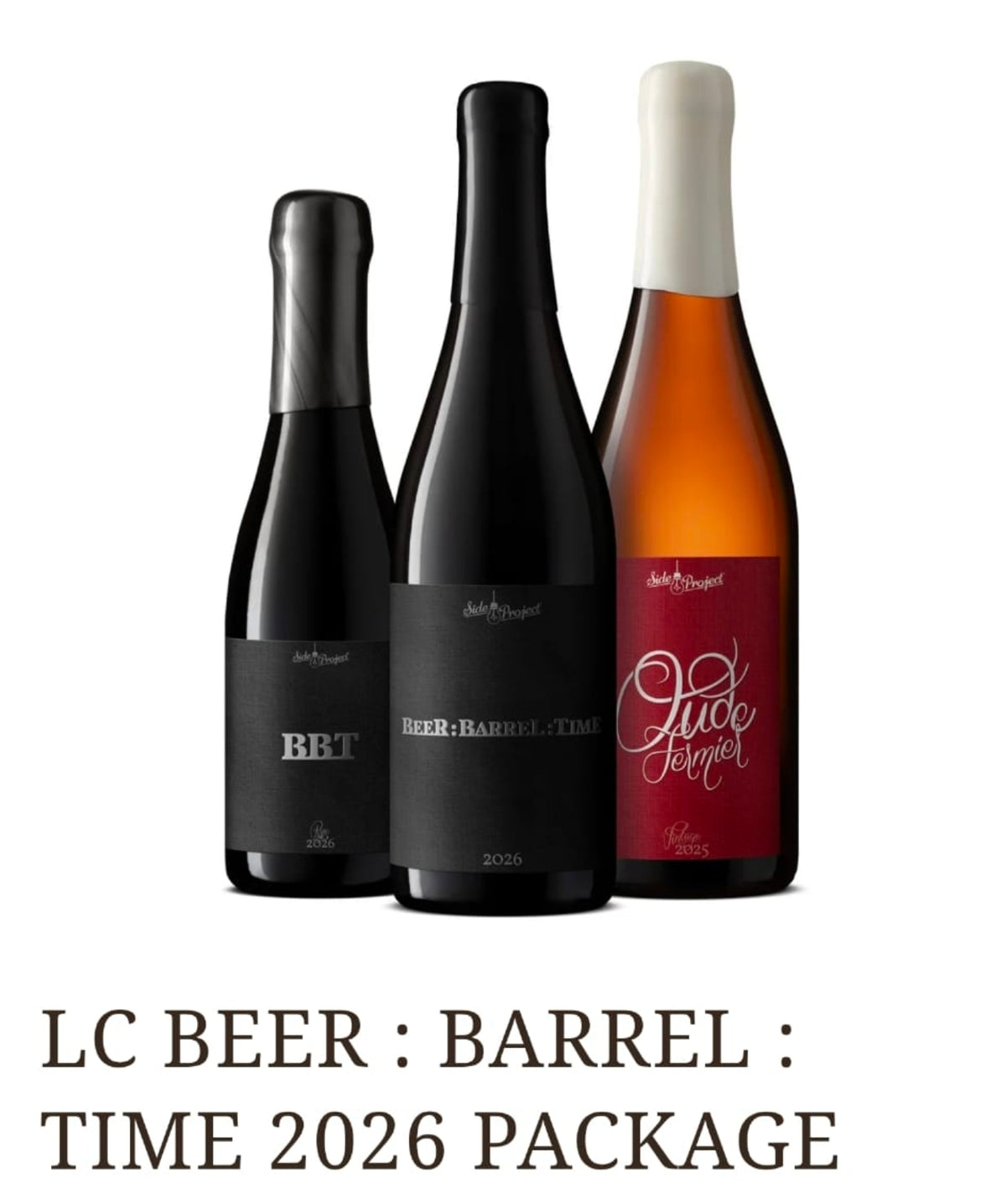 Pre order BBT 2026, Rye BBT 2026 and Oude Fermier Pinot Noir 2026