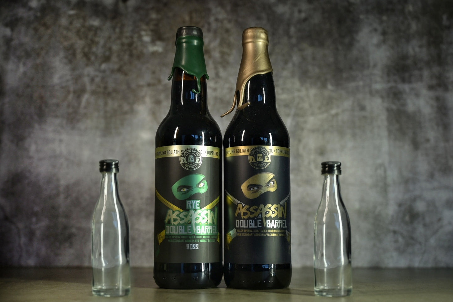 Toppling Goliath Double Barrel Assassin Side by Side samples (2x50ml)