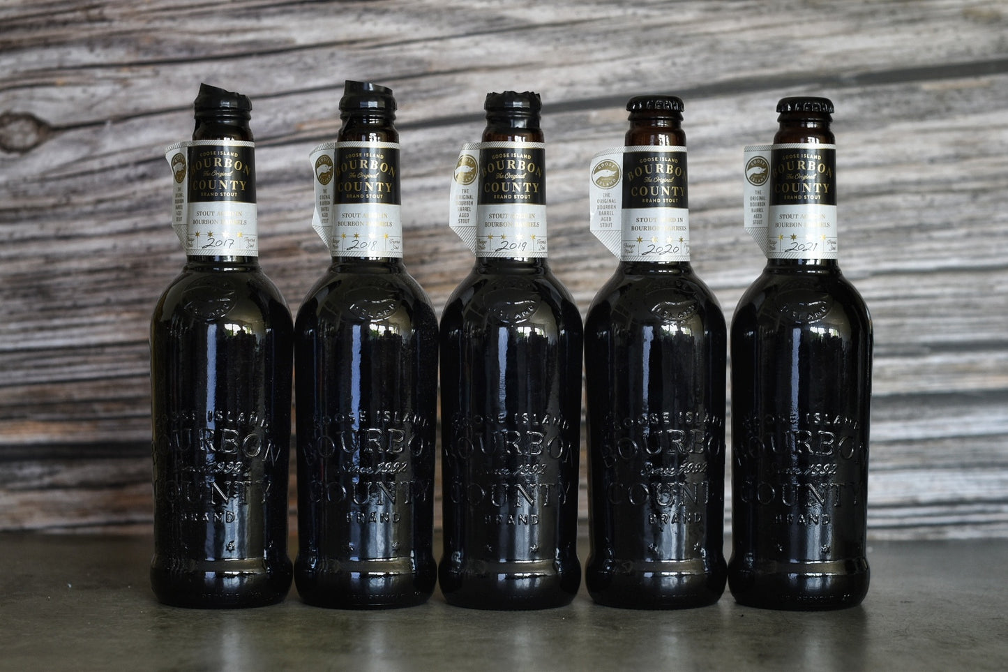 Goose Island - Bourbon County Brand Stout Vertical '17-'21