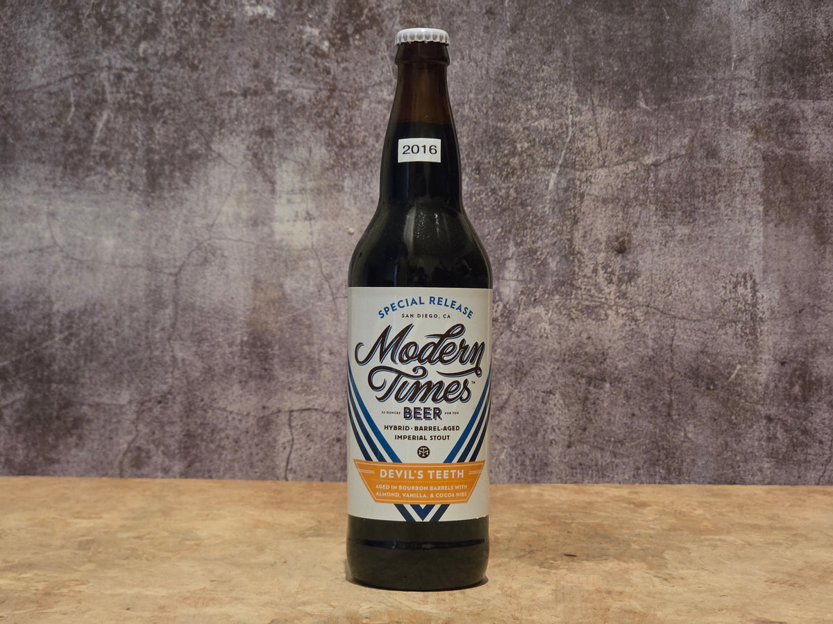 Modern Times - Devil's Teeth (BBA w/almond, Vanilla & cocoa nibs) 2016