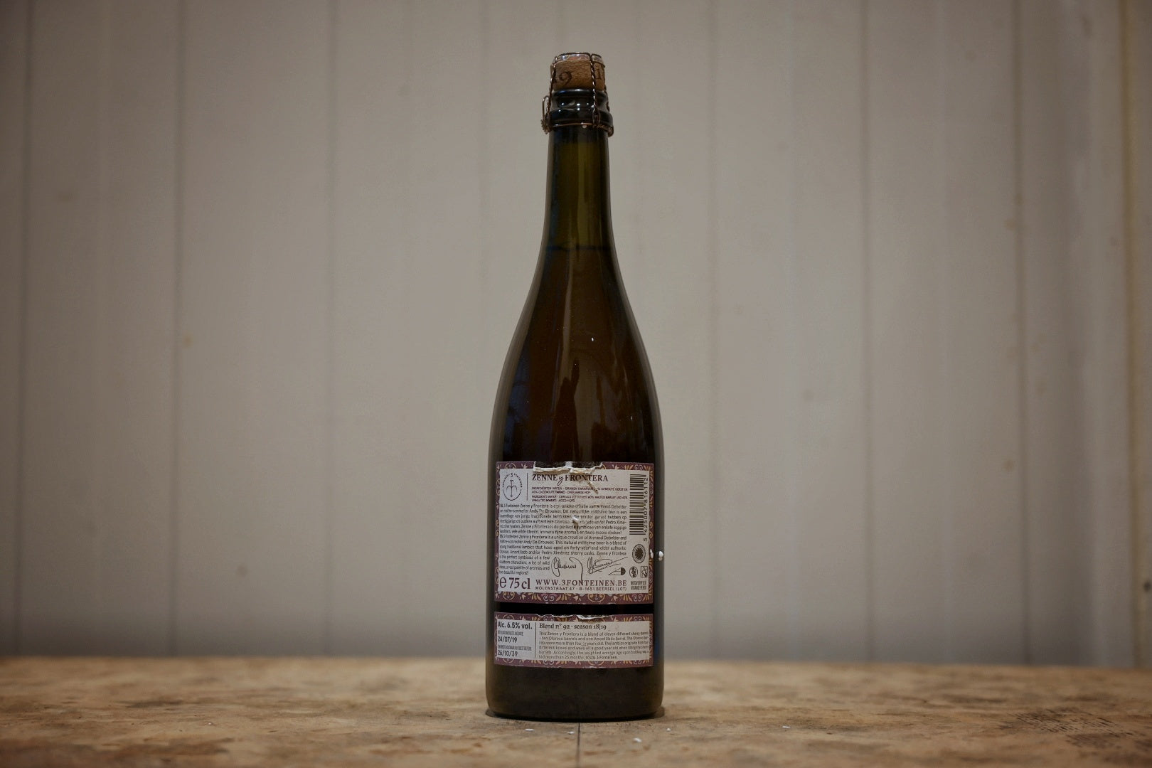 3 Fonteinen Zenne y Frontera (season 18|19) Blend No. 92