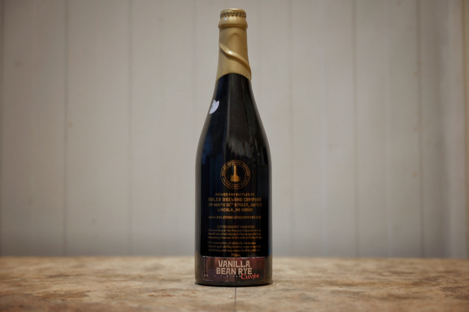 Boiler - Vanilla Bean Rye Cuvée (March 2021) 750ml