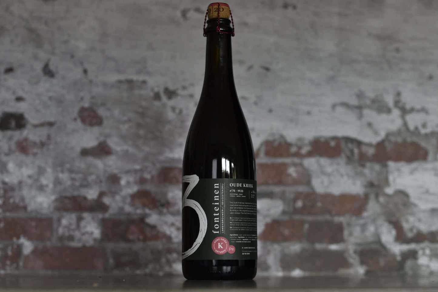 3 Fonteinen - Oude Kriek PX Sherry Barrel Aged Assemblage no. 75 - addicted2craftbeer