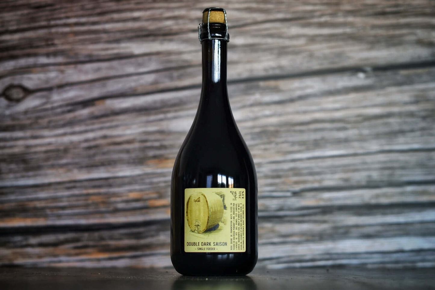 Brasserie L'Apaisée - Double Dark Saison - addicted2craftbeer