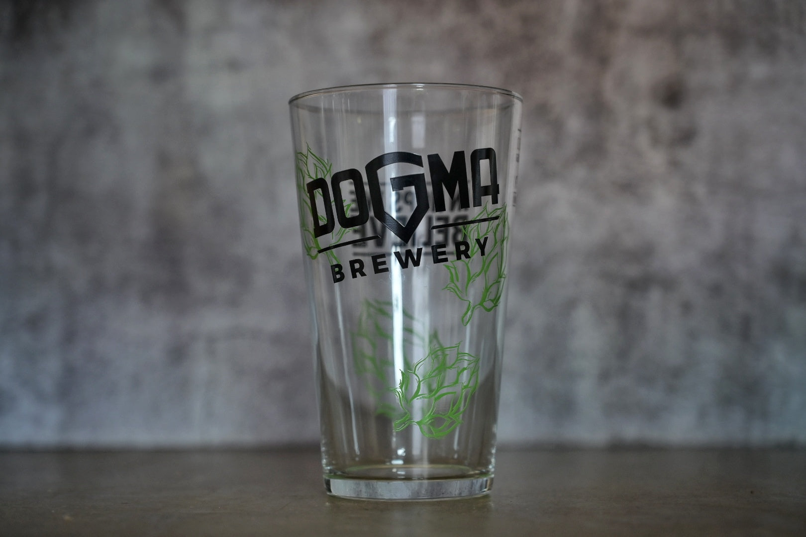 Dogma Pint Glass - addicted2craftbeer