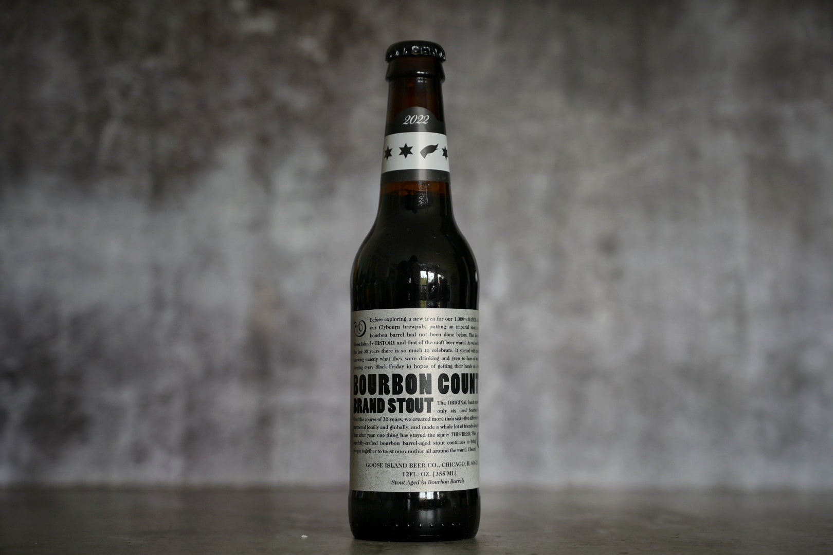 Goose Island - Bourbon County Brand Stout (2022) (GI Blend) - addicted2craftbeer