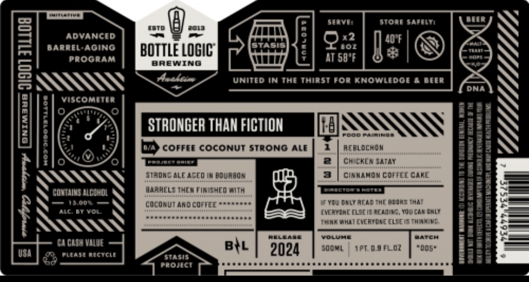 Bottle Logic - Stronger Than Fiction (2024) - addicted2craftbeer