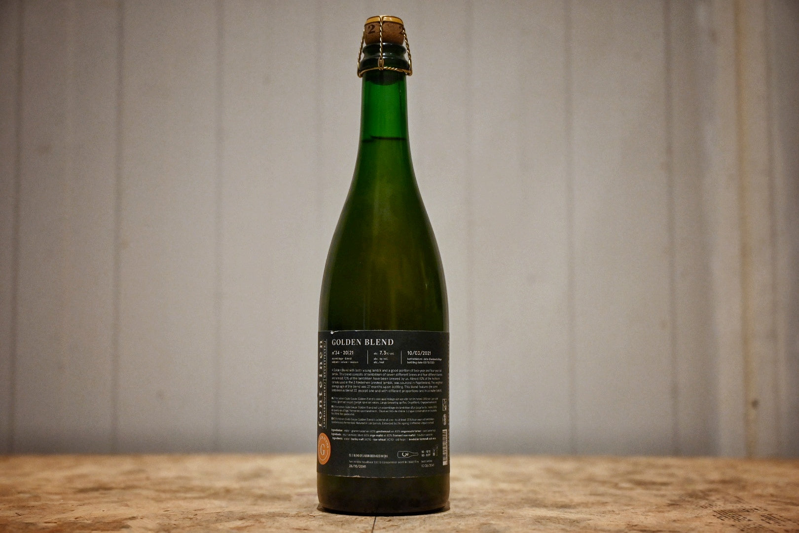 3 Fonteinen Oude Geuze Golden Blend (season 20|21) Blend No. 34