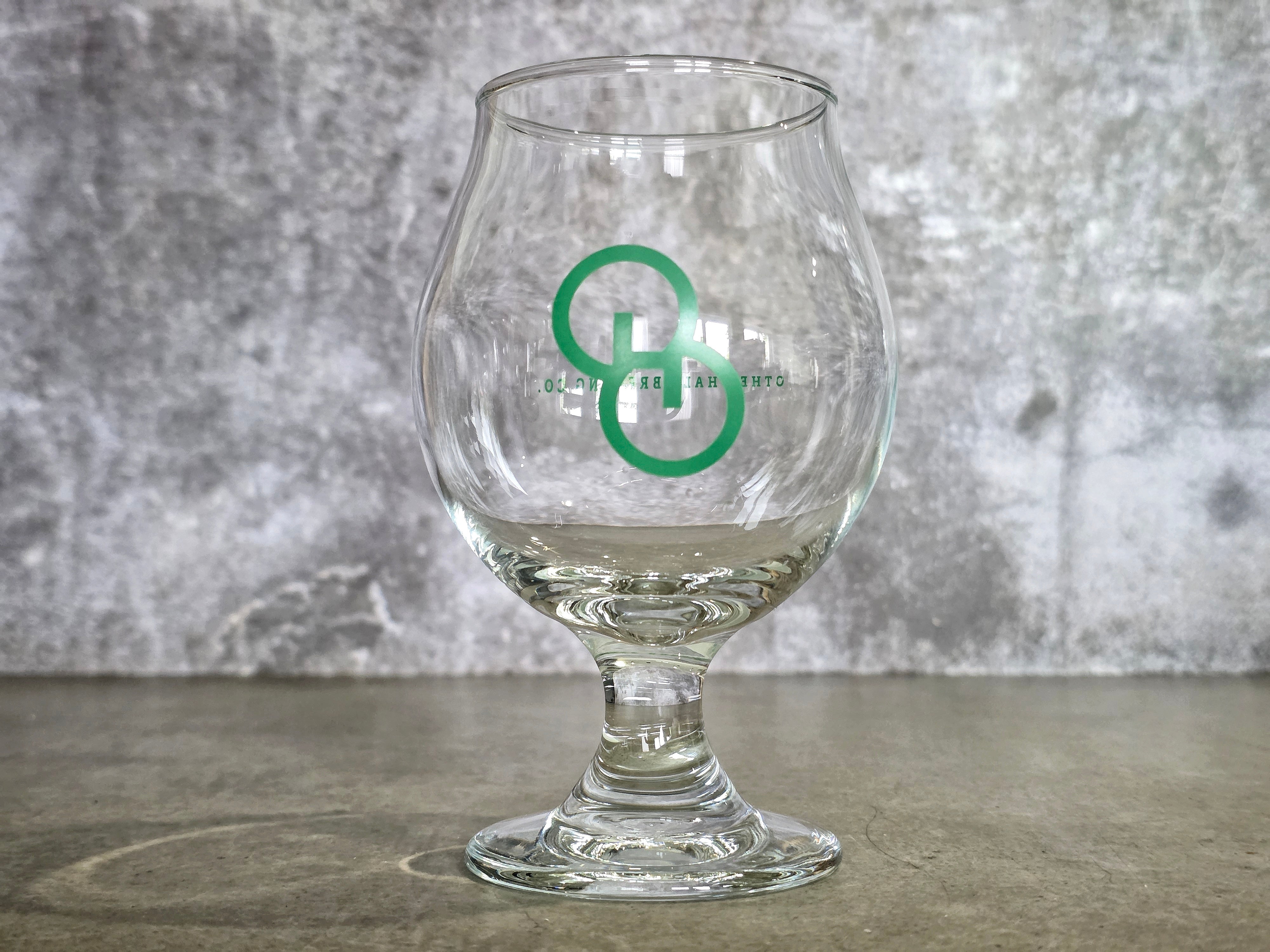 Other Half Tulip Glass green