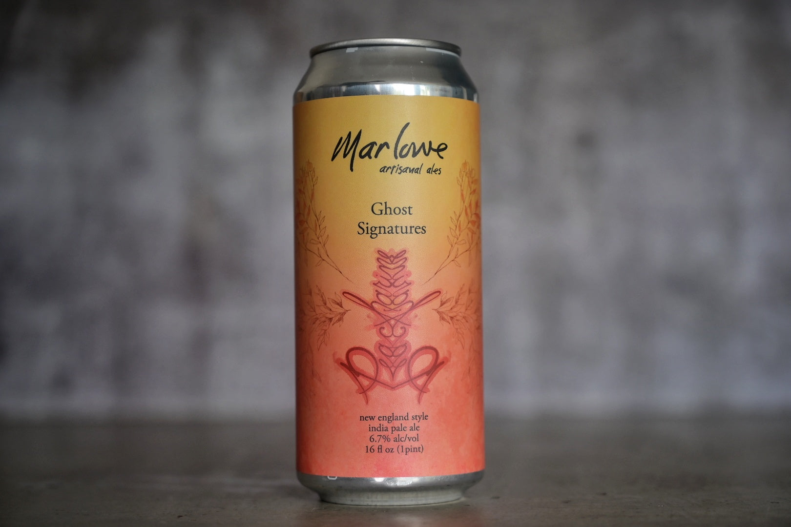 Marlowe - Ghost Signatures: Peacharine - addicted2craftbeer