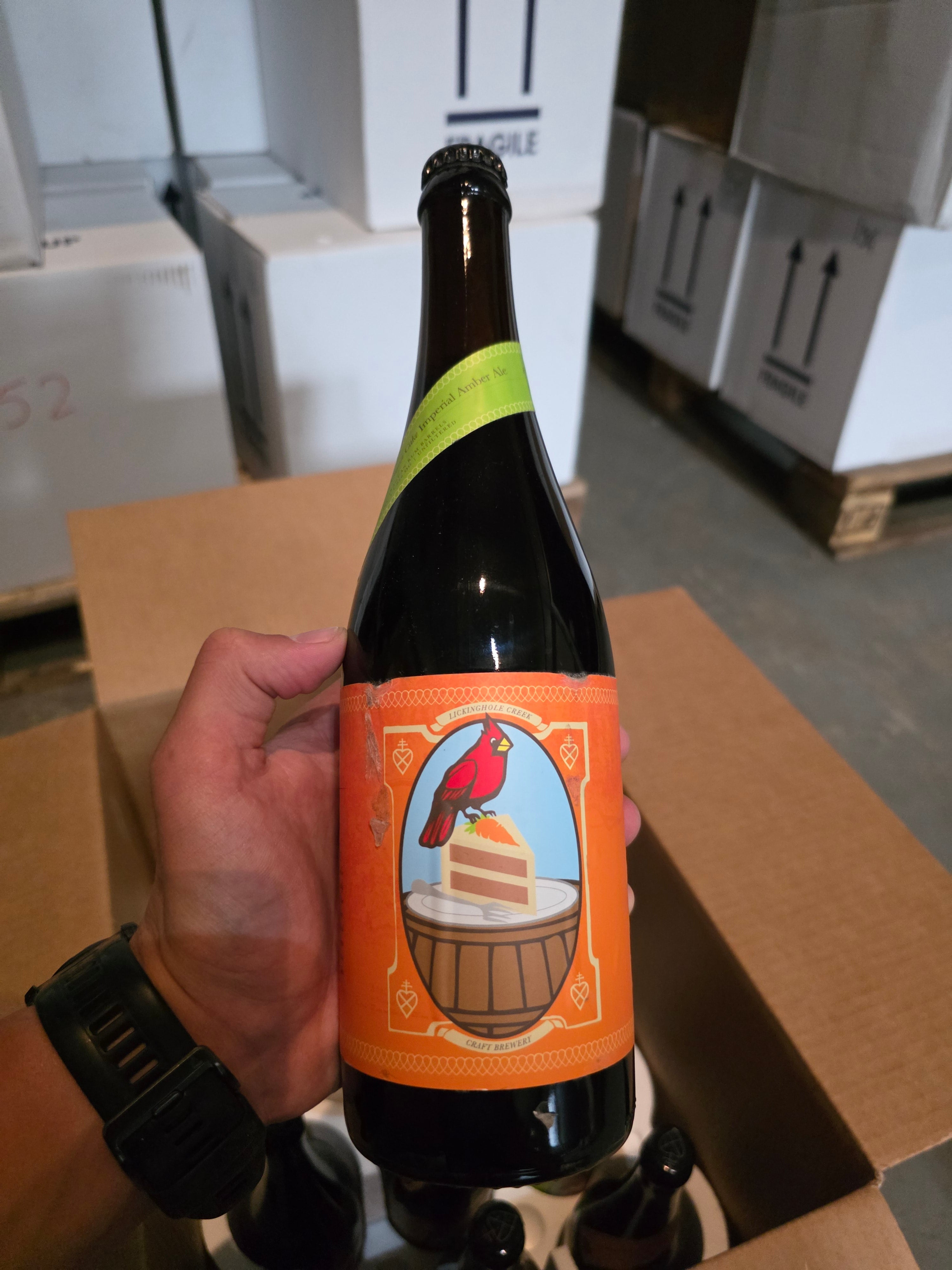 Lickinghole Creek - Rum Barrel Carrot Cake 2016