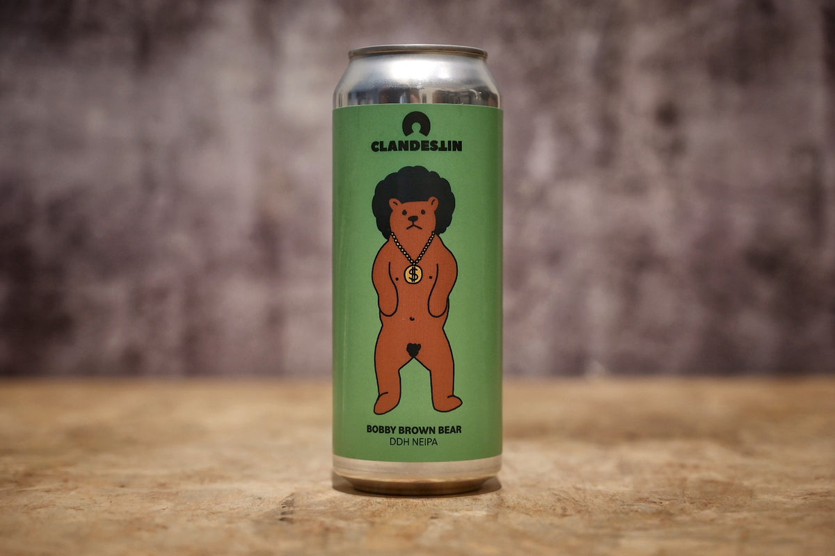 Clandestin Beer - Bobby Brown Bear