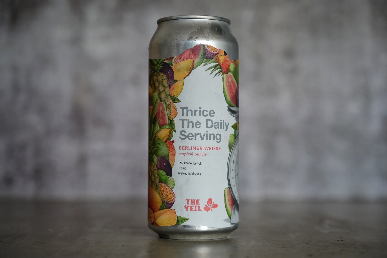 The Veil x Trillium - Thrice the Daily Serving: Tropical Punch (Freaky Friday Edition) - addicted2craftbeer