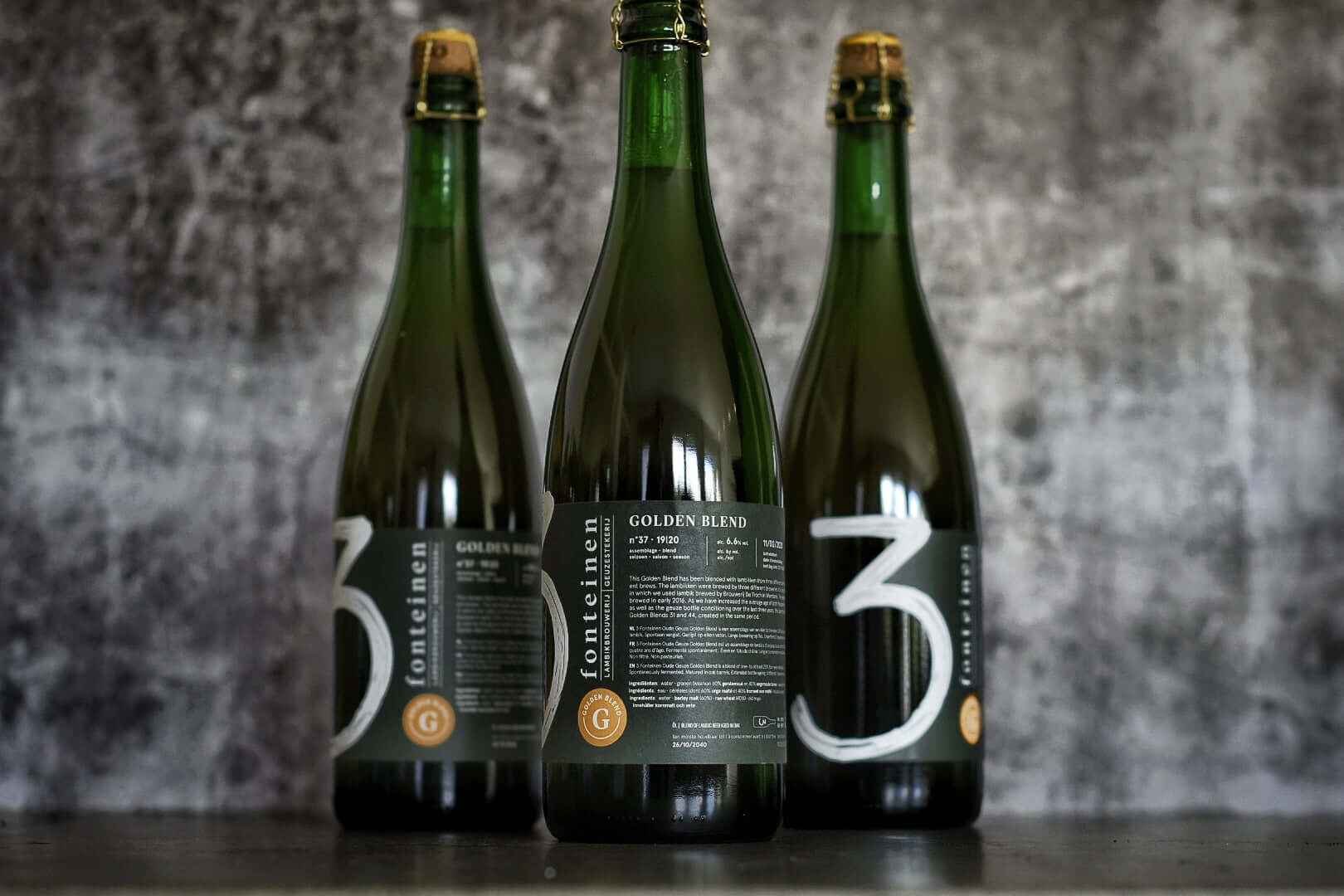 3 Fonteinen - Oude Geuze Golden Blend S1920 Blend No.37 - addicted2craftbeer